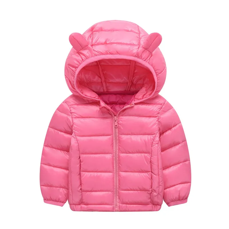 COOTELILI Winter Jackets for Boys Warm Coat Kids Clothes Snowsuit Cute Ear Outerwear For Girls Children Clothing Baby Parkas  (7)