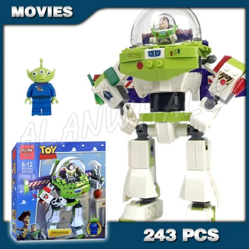 

243pcs Super Story 3 Construct a Buzz Lightyear Mech Robots SY941 Model Building Blocks Toy Bricks Compatible with