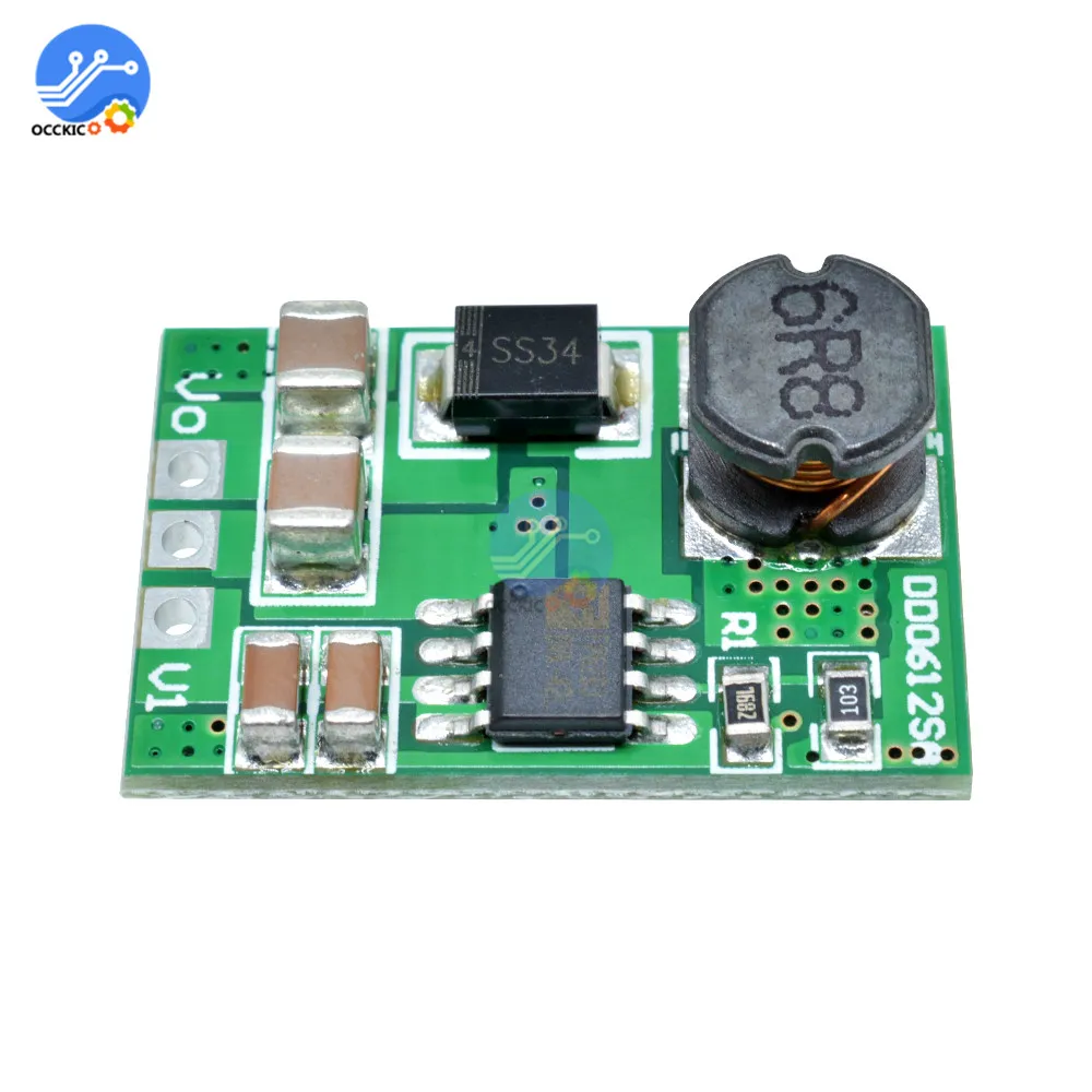

3.5A DC-DC Step-up Boost Voltage Converter Module 3V 3.3V 3.7V to 5V 6V 9V 12V for 18650 Battery Charging BMS