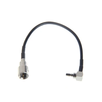 

FME Male Plug To CRC9 Right Angle Connector RG174 Pigtail Cable 15cm 6" Adapter