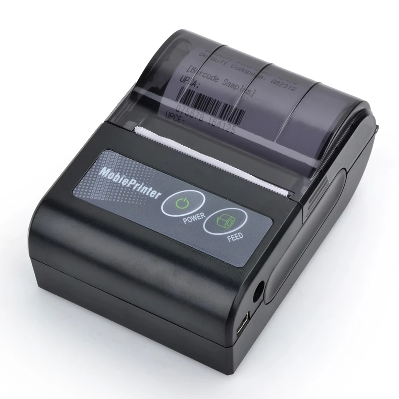 Impresora Bluetooth de 58mm para IOS y Android, impresora de bolsillo con batería para oficina móvil, impresora térmica POS térmica|io io|printer 58mmprinter for mobile - AliExpress
