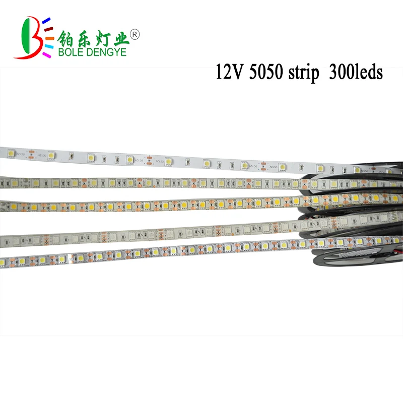 Фото Светодиодная ленсветильник RGB, 5 м, 12 В постоянного тока, SMD 5050, 60 светодиодов светильник гибкая светодиодная лента, лента IP65 /IP20, зеленая, синяя, красная, теплая, белая №2