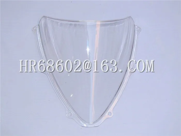 

Freeshipping For Suzuki GSXR 600 750 R gsxr 600 750 r K6 2006 2007 k6 06 07 White Windshield WindScreen Double Bubble