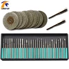 Dremel Accessories Rotary Tools 30pcs Diamond Burs 12pcs Diamond Saw Blades Mini Cutting Discs Drill Bits For Dremel Tool ► Photo 1/6