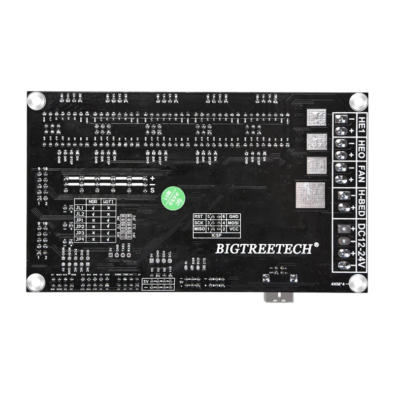 BIGTREETECH GEN V1.0 печатная плата контроллера Reprap MKS Gen V1.4 Ramps1.4 tmc2130/tmc2208/a4988/drv8825 3D