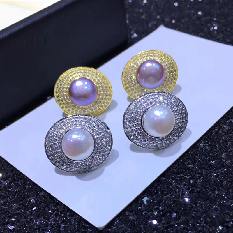 

New Fashion Factory Price High Quality Silver Stud Earrings Accessories For Women Jewelry Present