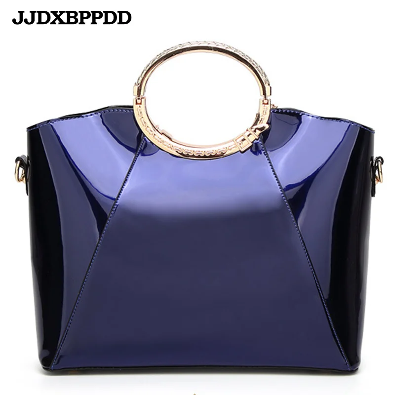 Женская сумка через плечо из лакированной кожи|bolsa brand|handbags women famous brandsbrand handbags |