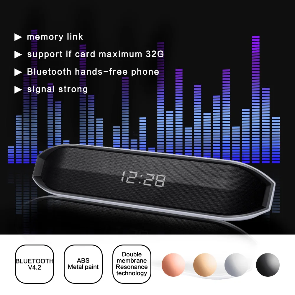 

Wireless Best Bluetooth Speaker Portable Outdoor Mini Box Loudspeaker Speaker Design Support TF/AUX FM Radio for Phone