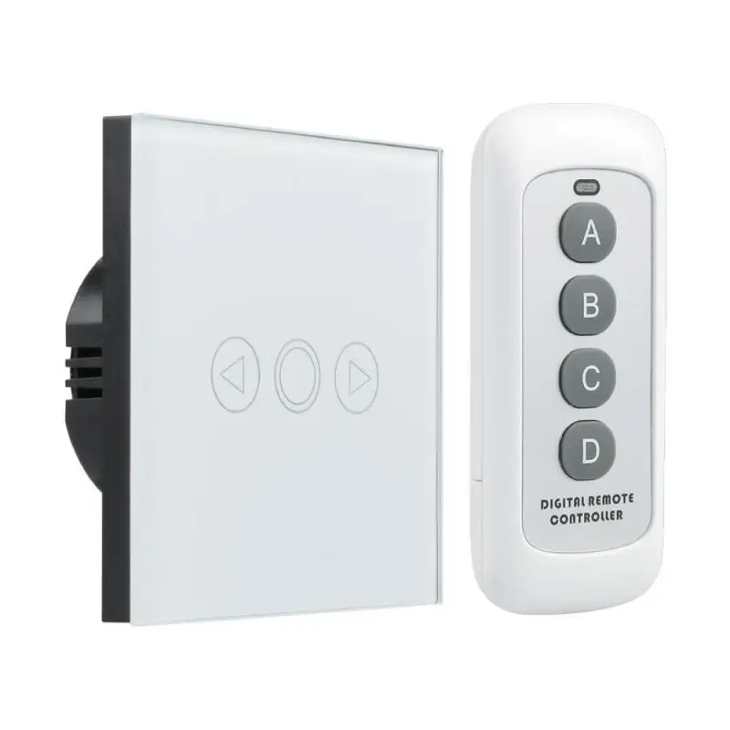 

EU Standard 3-Gang Smart Remote Switch Turn ON/OFF Lights Via 433MHz RF Controller Smart Home Wall Lamp Switch 110-220V Z25