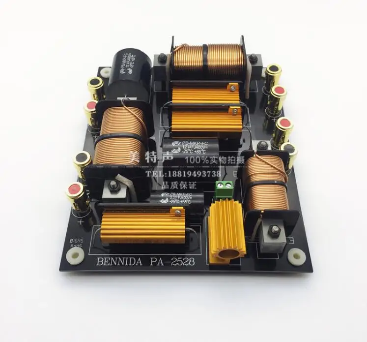 Professional speaker frequency divider stage two