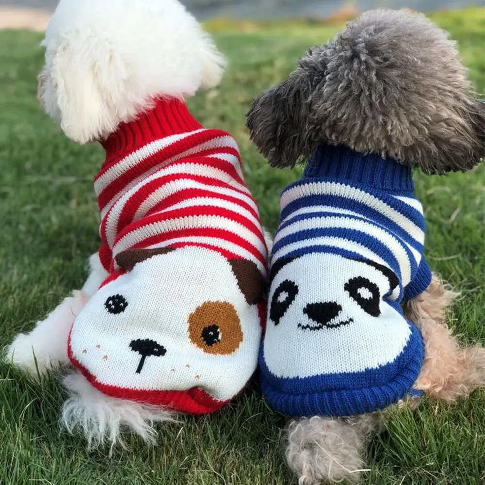 Свитера для домашних собак осень зима год свитер щенок джемпер для собаки кошки одежда пальто трикотаж одежда для домашних животных