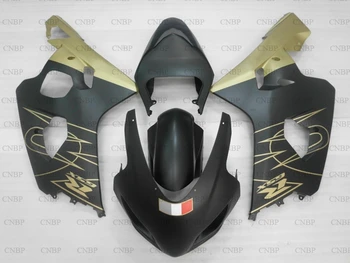 

GSXR600 2004 - 2005 K4 Fairings GSX-R600 2004 Plastic Fairings GSXR600 04 racing Matter Black Fairings