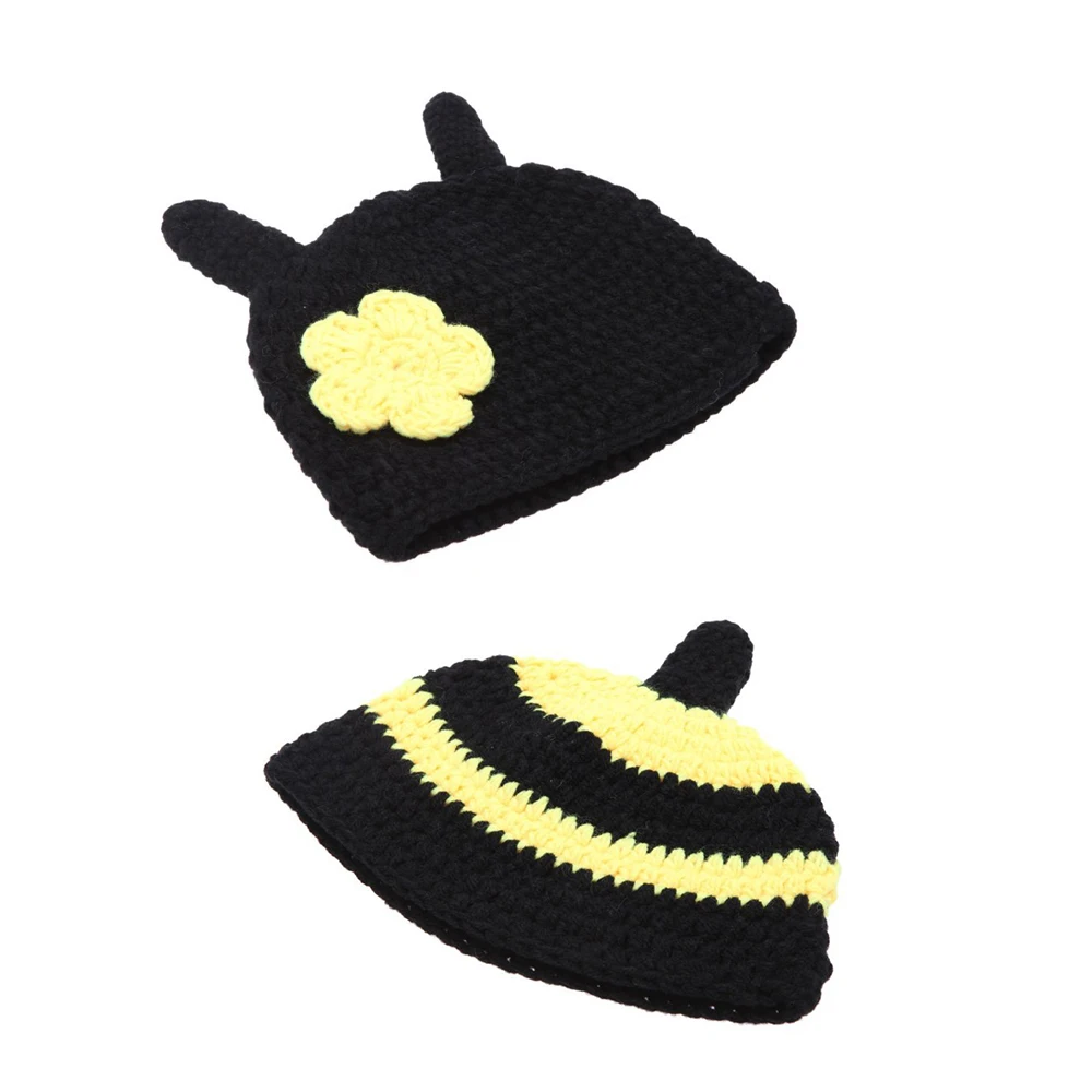 Baby Kid Little Bee Crochet Knitting Costume Soft adorable