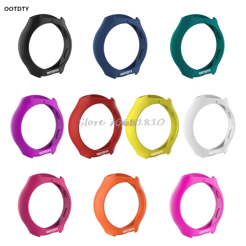 

OOTDTY Soft Silicone Protector Cover Case For Samsung Galaxy Gear S2 SM-R720 & SM-R730 Z07 Drop ship