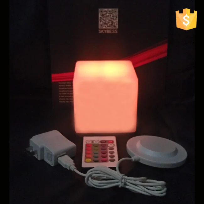 Christmas Deco IP65 D10cm led party decors led samll cube free shipping 10pcs/Lot