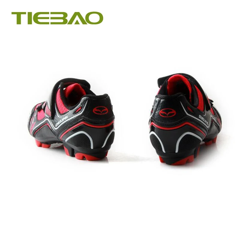 Tiebao men mountain bike cycling sapatilha ciclismo mtb spd pedals shoes Breathable Self-locking bicycle riding ciclismo shoes