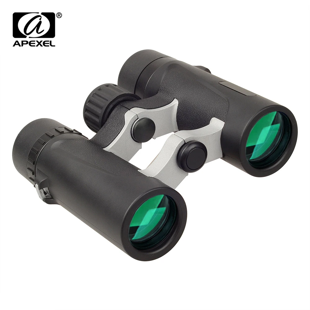 

APEXEL 8x25 Waterproof Binoculars HD BAK4 Prism telescope Zoom for World Cup Outdoor bird watching Camping Hiking Travel Sports
