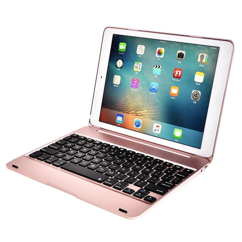 online Teclado sem fio Bluetooth 9.7 polegada Tablet PC Caso Protetor Clamshell Design For iPad 9.7 pro para ar2 iPad Teclado
