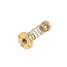 Anti-retour T8, chargement par ressort, élimination de l'écrou dans l'espace pour tige filetée de 8mm, vis à plomb de 8mm, pièces d'imprimante 3D bricolage
