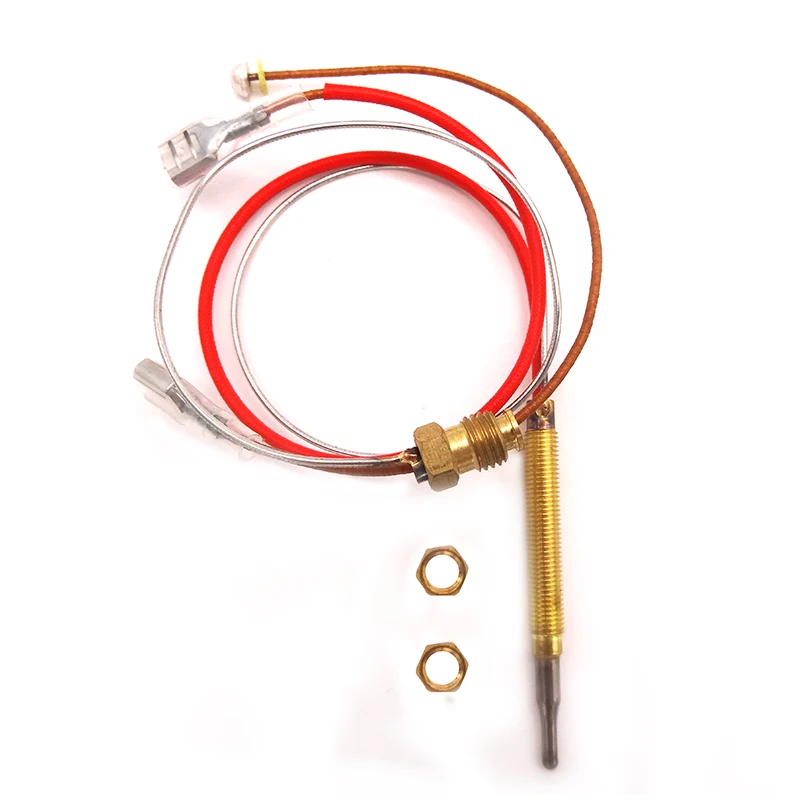 

410mm with two nuts thermocouple for gas heater M6X0.75 head size