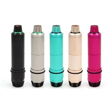 1 шт. электрическая машинка для татуировок из алюминиевого сплава, ручка для татуировок, роторная Татуировка пистолет, машина, черная точность, двигатель постоянного тока, тату-машинка, боди-арт