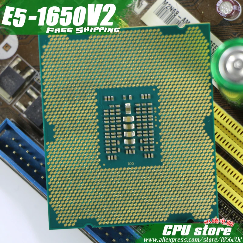 Процессор Intel Xeon E5 1650 V2 cpu 3,5G LGA 2011 шесть ядер серверный процессор e5-1650 V2 E5-1650V2 10 ядер 3,50 ГГц L3 12 м 130 Вт