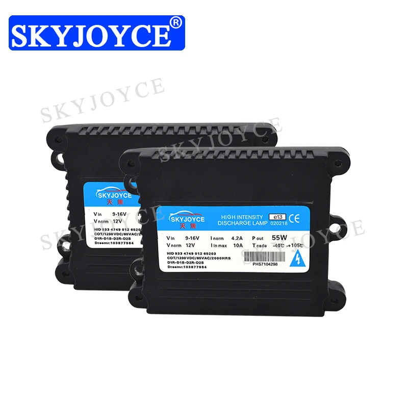 SKYJOYCE 1 пара 12 В переменного тока 35 Вт 55 ксеноновый балласт тонкий блок зажигания