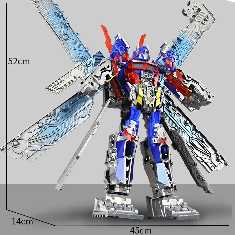 Big Deformation Car Robot Action Figure Assembly Transformation Robots Toys for Children