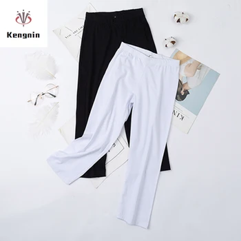 

2019 Summer New Harem Pants Plus Size 6XL Women Trousers Slim Simple Ladies Pants Elegant Calf-Length Pants Casual Street Capris