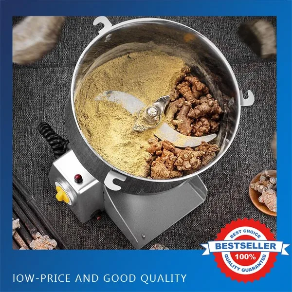

Hot Sale 2500G Portable Grinder Herb Flood Flour Pulverizer Swing Food Mill Grinding Machine
