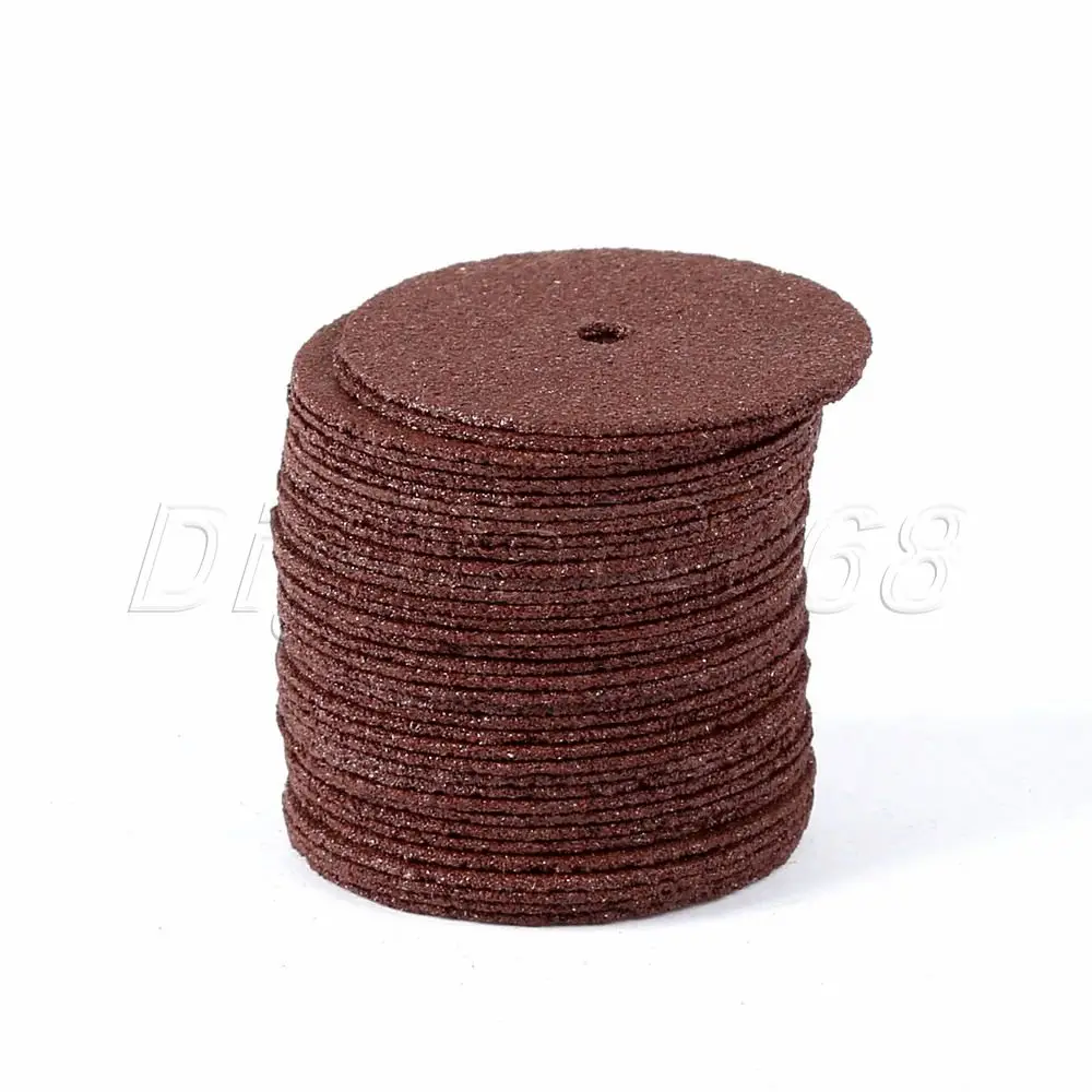 24mm Reinforced Cut Off Grinding Wheels Rotary Metalworking 36 Red Disc Hobby Tool Bit Dremel
