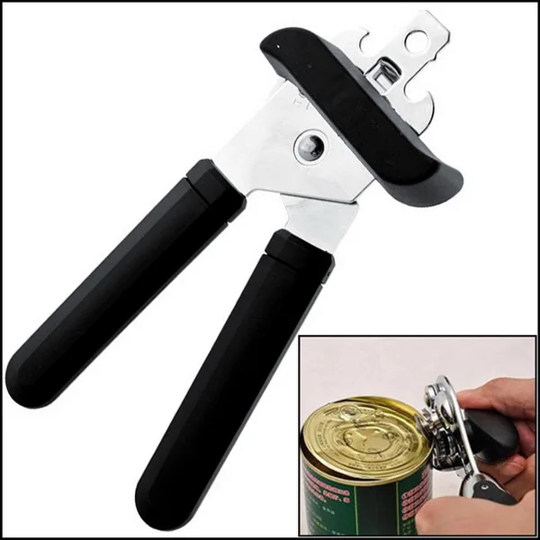 by DHL or EMS 100 pcs Strong Heavy Duty Chrome Can Tin Opener Top Quality Stainless Steel
