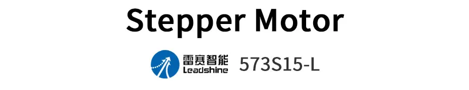 Оригинальный шаговый двигатель Leadshine 3 фазы 573S15 для NEMA 23 5.8A Длина 76 мм вал 8 мм для CO2 лазерная гравировка резка машины