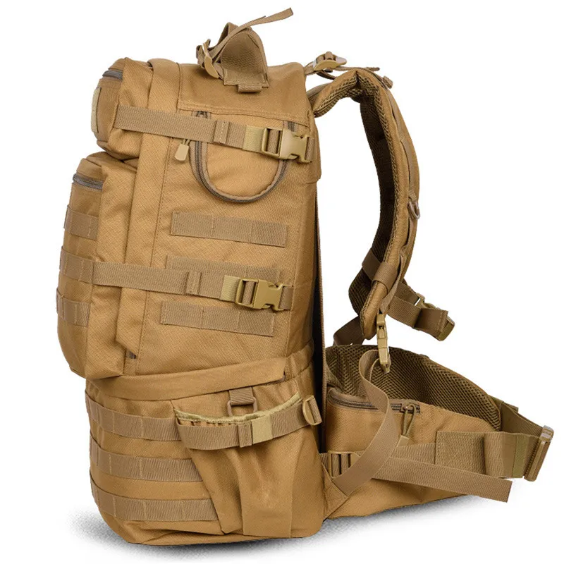 Online Heißer 50L Molle Hohe kapazität Wasserdicht Mochila Militar Taktische Rucksack Assault Military Rucksäcke Rucksack Camping Jagd Tasche
