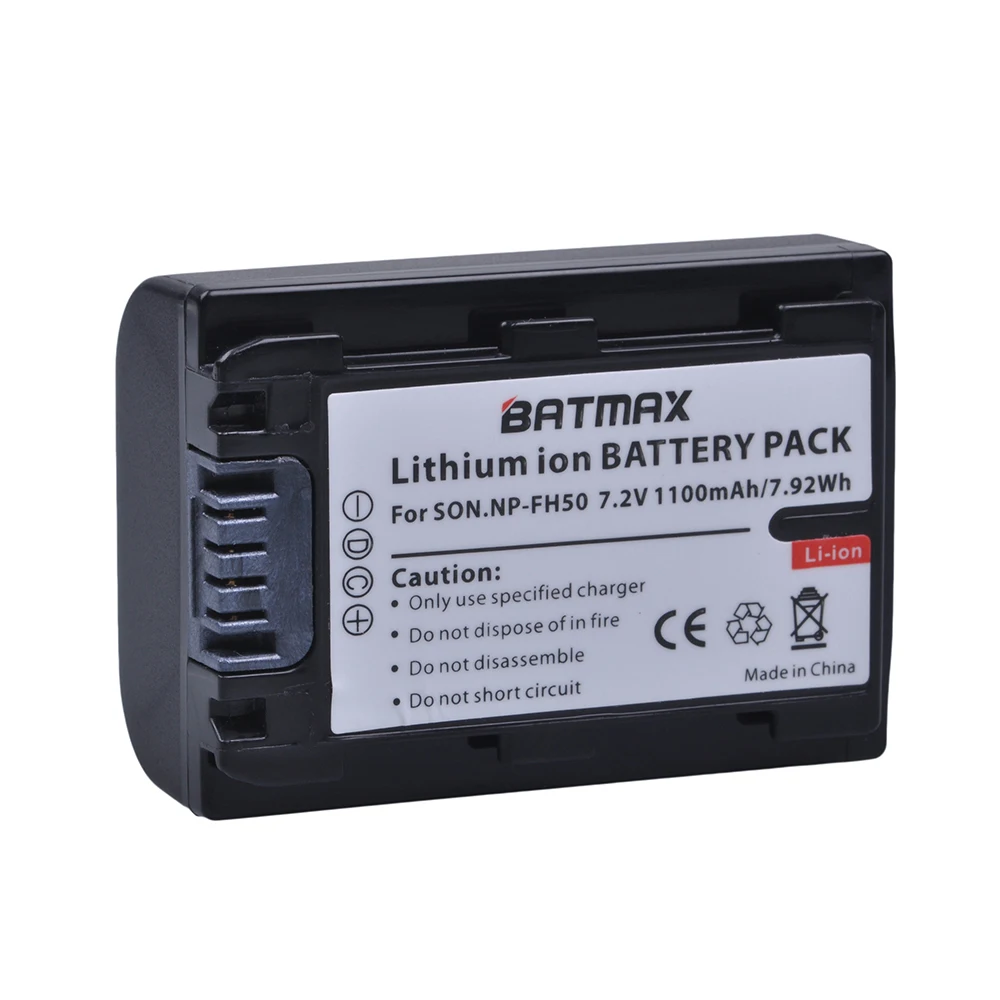Аккумулятор NP FH50 NPFH50 1100 мАч 1 шт. аккумулятор для Sony FH70 FH100 A230 A330 A290 A380 A390 TG3 TG5 TG7 NP-FH50