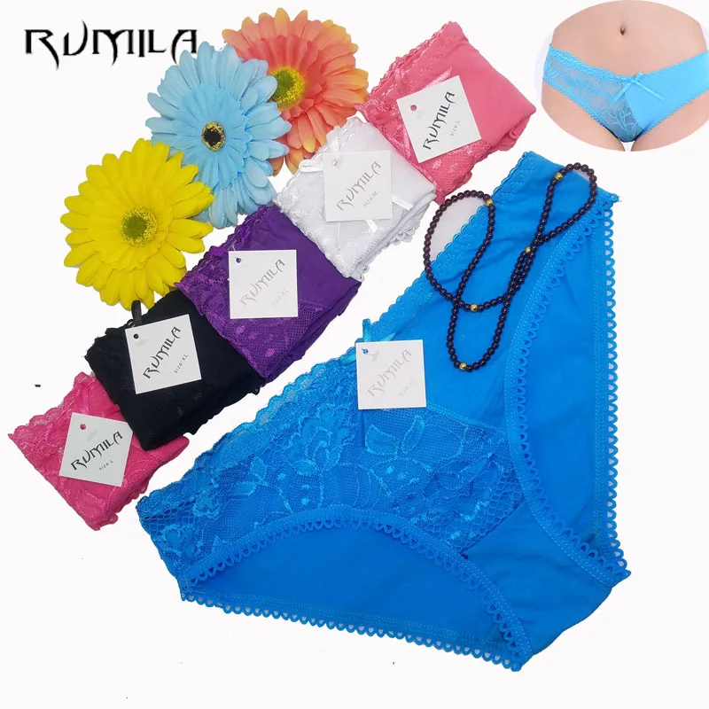 Women Cotton Lace Many Color Size Sexy Underwear Ladies Panties