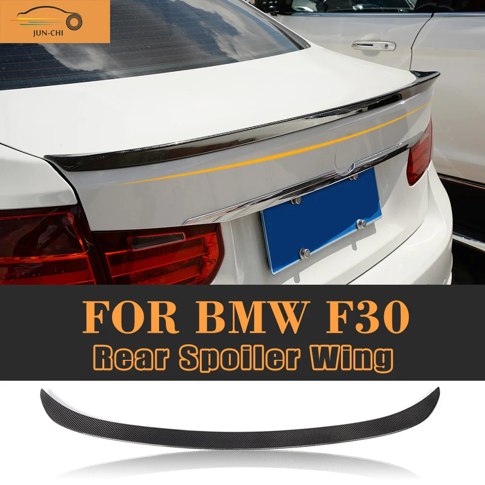Задний спойлер из углеродного волокна для BMW F30 320i 328i 330i 335i 340i 328d Sedan 2012 2016|spoiler 3|spoiler