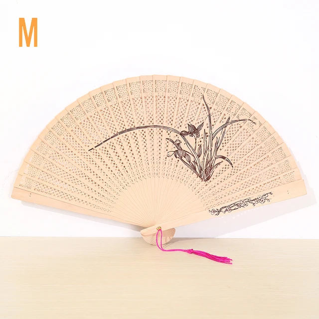 Wooden Hand Folding Fans Wedding Favors And Gifts For Guest Crafts Wooden Hand Folding Fans Wedding Favors And Gifts For Guest Crafts Bamboo Fan Summer Accesory Art