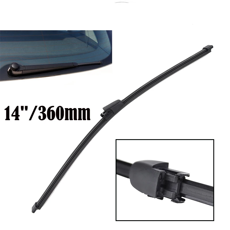 MISIMA 14" Rear Window Wiper Blade For VW Touareg 2004 2009 2008 2007 2006 2005 Seat 2012