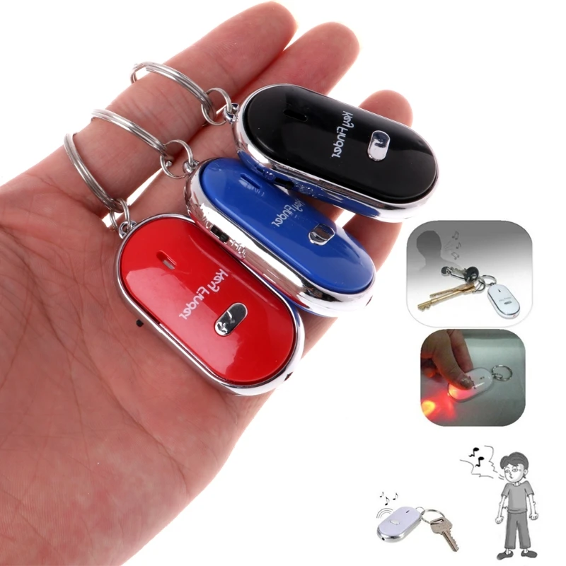 

JAVRICK Anti Lost Keys Finder Whistle Locator Find Keys Chain With Alarm Tracker Device