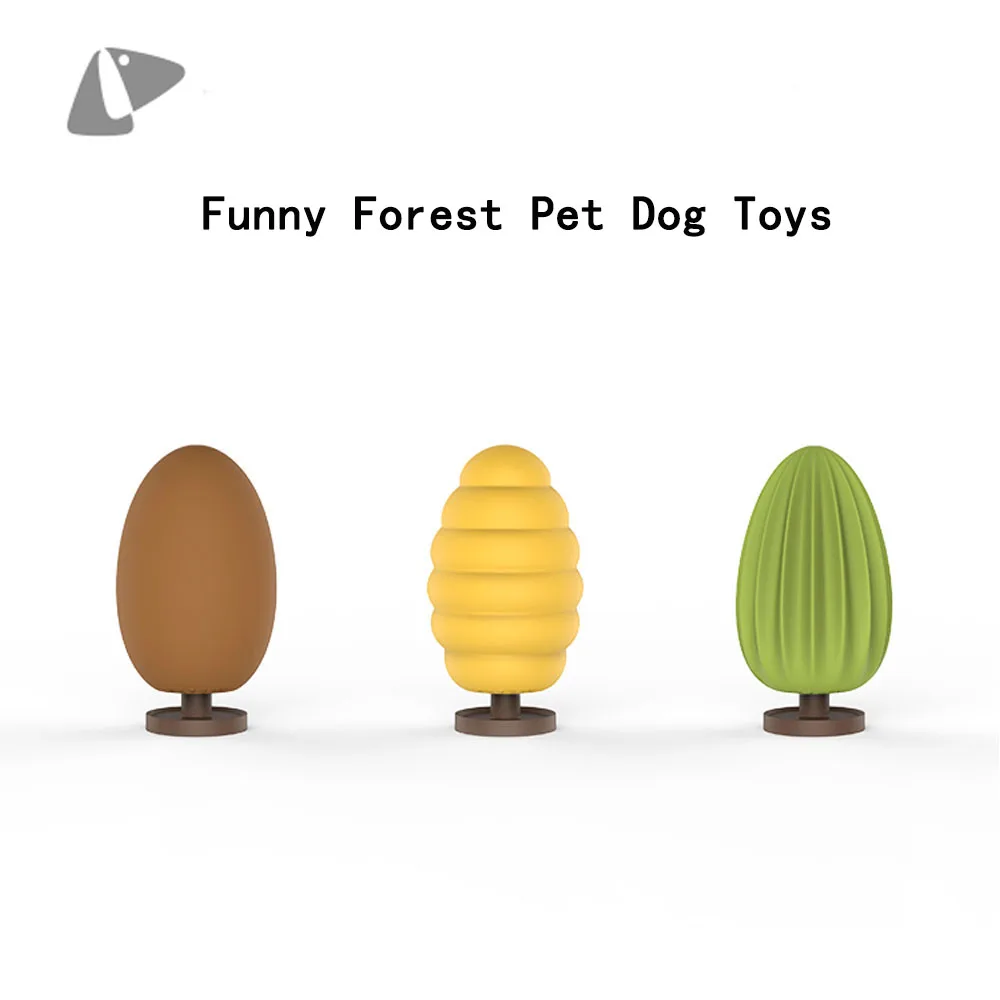 PETKIT игрушки для собак с пищащим мячом, жевательный мяч, мячик для лечения, резиновая устойчивая к укусам интерактивная игрушка для маленьких средних собак