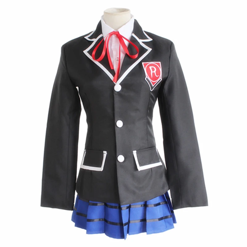 

Anime Cosplay DATE A LIVE Tobiichi Origami Costume Cotton suit upper tie skirt shirt Full set Free Shipping