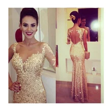 Top sexy schatz ein-schulter durchsichtig pailletten nixe-langes abendkleid abendkleid formales kleid mit spitze material