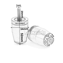 Pair Motorcycle CNC Aluminum Handlebar Bar