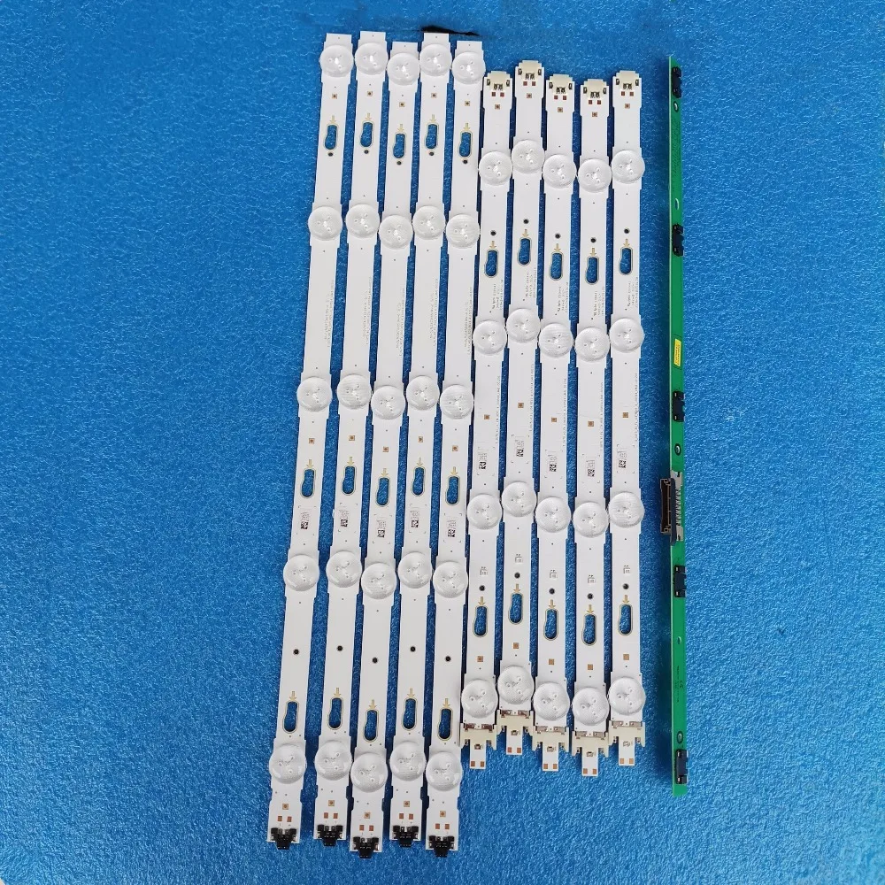 

10 PCS LED backlight strip for samsung UN40JU6700AF V5DU-400DCA-R1 V5DU-400DCB-R1 BN96-34792A BN96-34791A