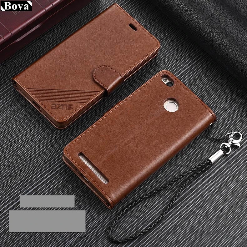 

AZNS Premium PU Leather Wallet Case Flip Case Card Slots and Cash Holder Cover Case for Xiaomi Redmi 1 1s 2 2A Redmi 3s Pro 3x