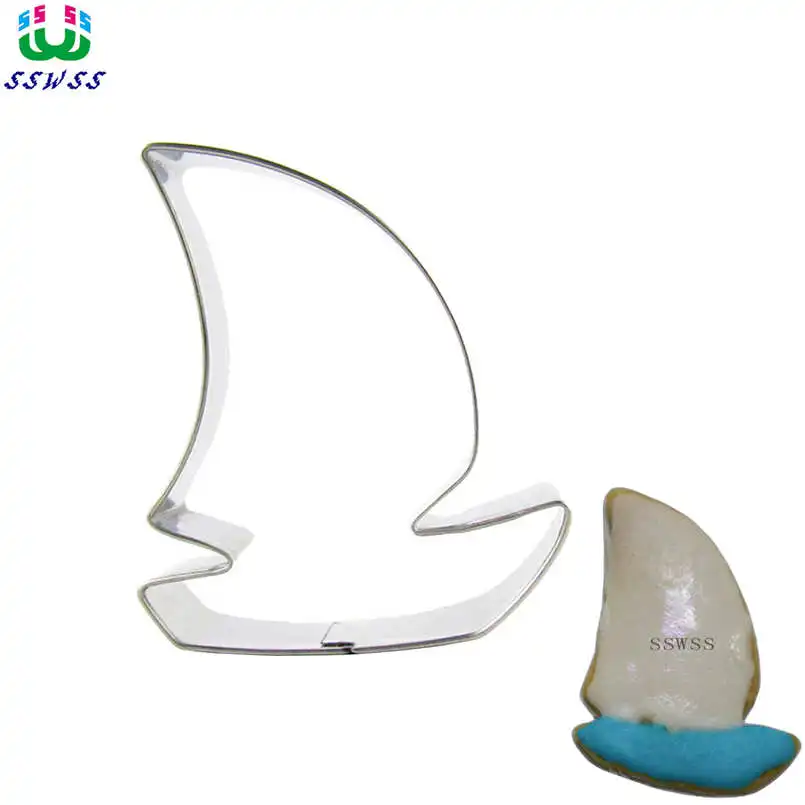 

Direct Selling,Feluccas Shape Cake Decorating Fondant Cutters Tools,Pirates of the Caribbean Cake Cookie Biscuit Baking Molds