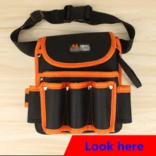 Инструмент мешок отвертка, инструмент набор держателя высшего качества нейлон ткань Электроинструмент талии карман инструмент сумка