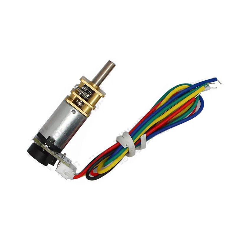 

N20 DC geared motor magnetic Hall incremental encoder voltage 6V12V / carbon brush material