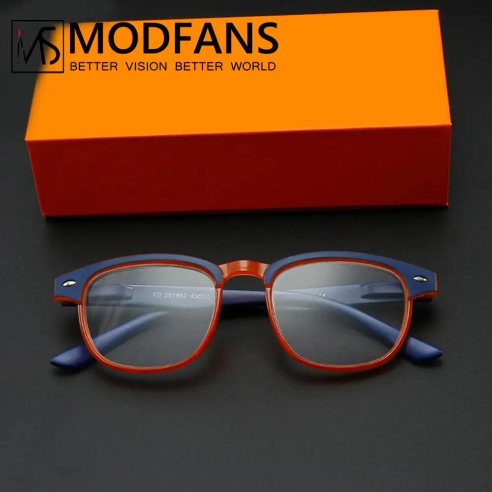 Модные очки для чтения для мужчин и женщин, высокое качество материала, очки для чтения, брендовые высококачественные очки+ 1,0+ 1,5+ 2,0+ 2,5+ 3,0+ 3,5 - Цвет оправы: Orange